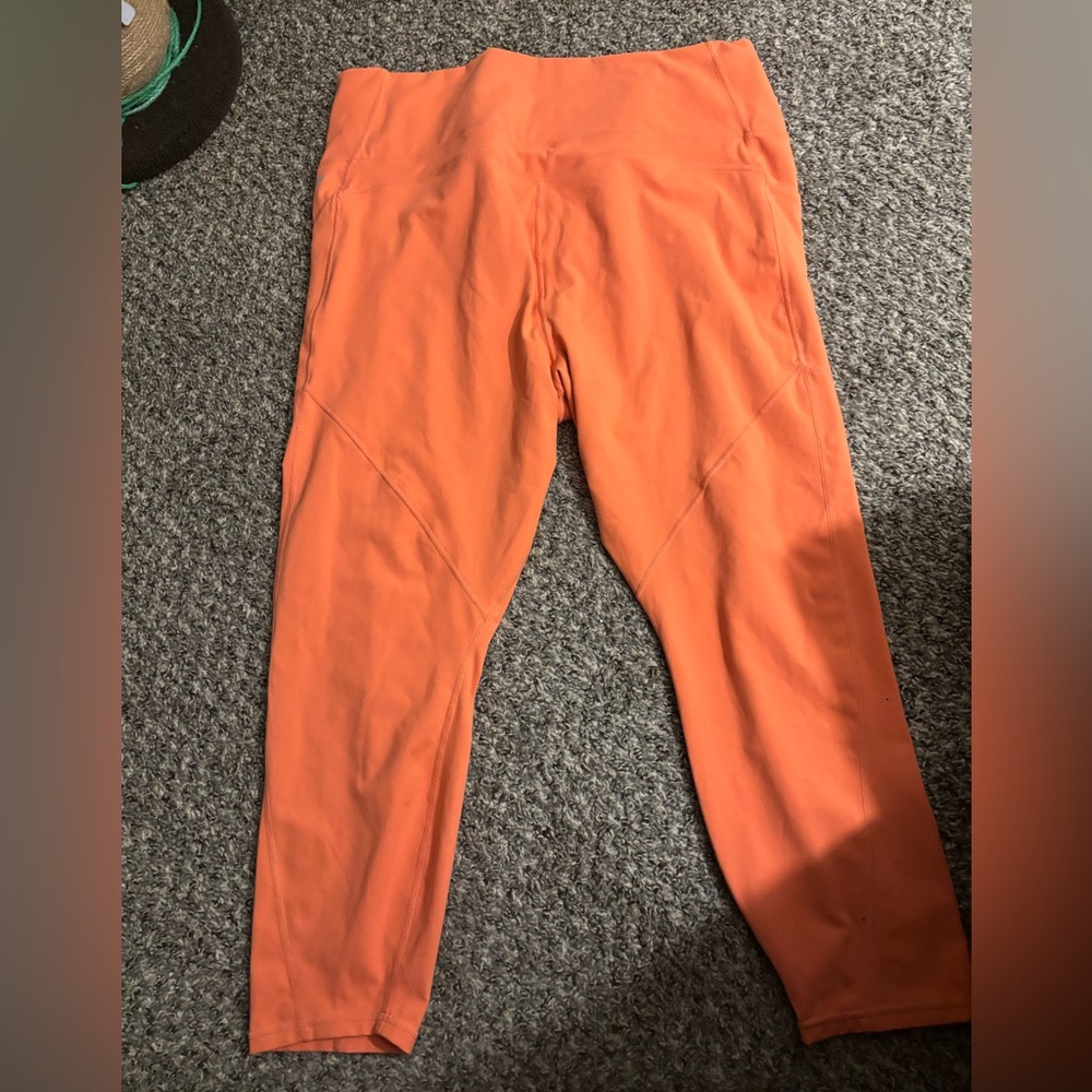 Pure Luxe by Fabletics Orange 4X Leggings - Picture 3 of 5